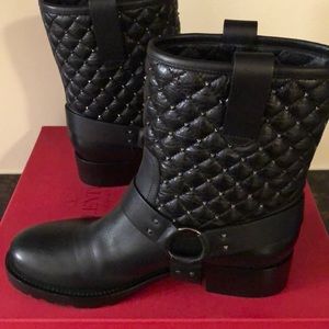 valentino rockstud spike boots